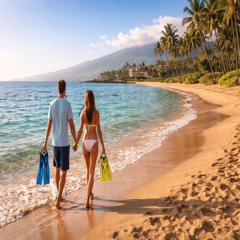 best island to visit in hawaii for first time snorkeling